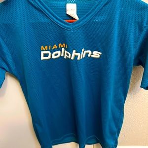 Miami Dolphins v neck jersey